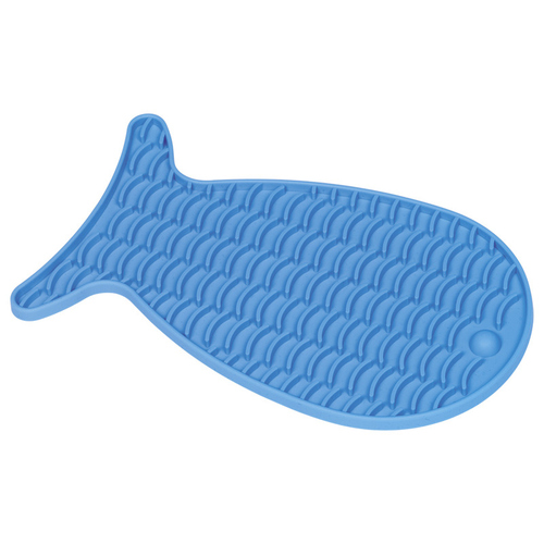 Nobby Silikonnapf Fish blau