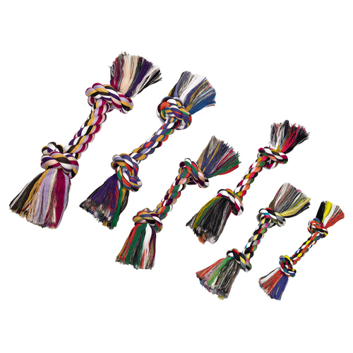 Nobby Spielseil bunt, 2 Knoten / 180 g