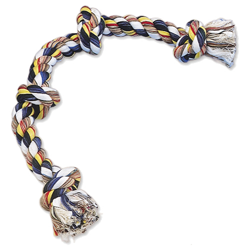 Nobby Spielseil bunt 4 Knoten