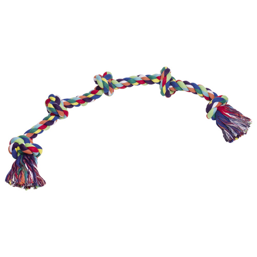 Nobby Spielseil schwer bunt, 5 Knoten / 1000 g