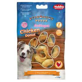 Abbildung Nobby StarSnack BBQ Chicken Donut Collagen 110 g