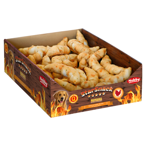 Nobby StarSnack Barbecue Chicken Croissant Slim 2,5 kg / Sparpaket
