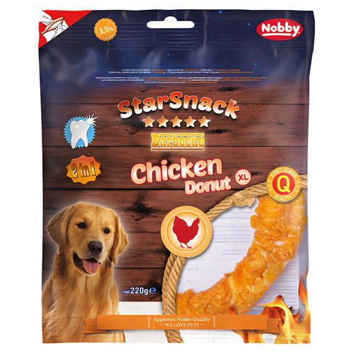 Nobby StarSnack Barbecue Chicken Donut XL 220 g