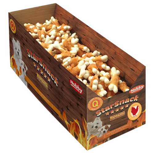 Produktbild von Nobby StarSnack Barbecue MINI Chicken Calcium Bone - 3 kg