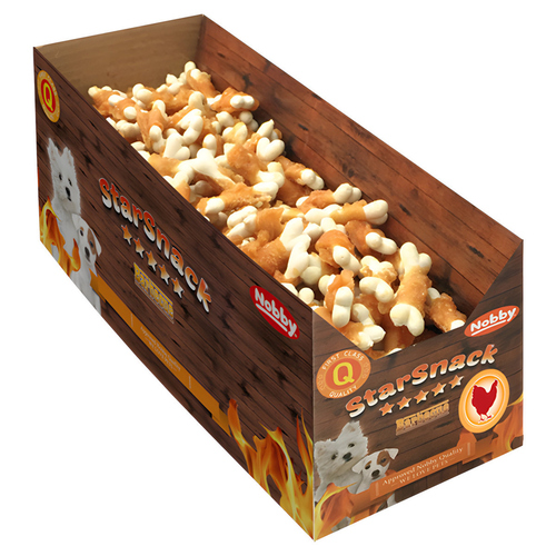 Nobby StarSnack Barbecue MINI Chicken Calcium Bone / Sparpaket
