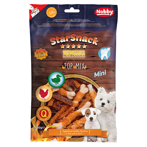 Nobby StarSnack Barbecue MINI Top Mix 180 g