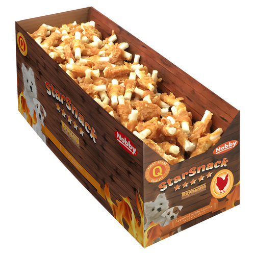 Nobby StarSnack Barbecue MINI Wrapped Chicken / Sparpaket