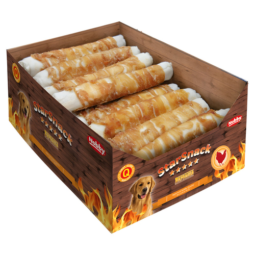 Nobby StarSnack Barbecue Wrapped Chicken XXL 4,1 kg / Sparpaket