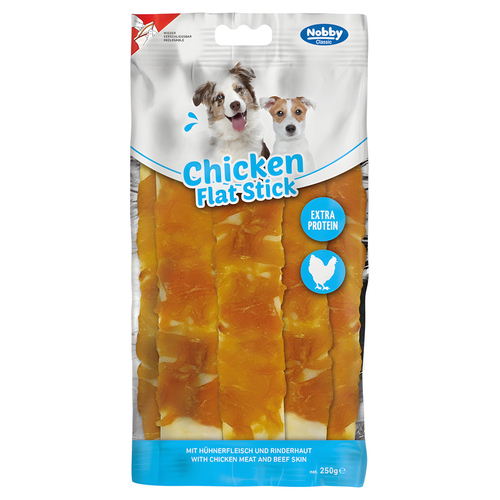 Nobby StarSnack CLASSIC Chicken Flat Stick 250 g
