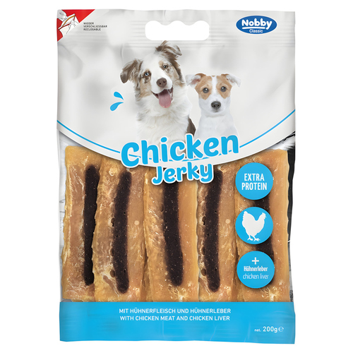 Nobby StarSnack CLASSIC Chicken Jerky with Liver 200 g