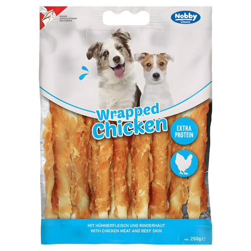 Nobby StarSnack CLASSIC Wrapped Chicken 250 g