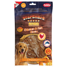 Abbildung Nobby StarSnack Chicken & Fish Steaks 140 g