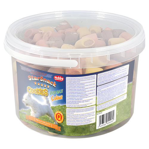 Nobby StarSnack Cookies Duo Maxi Colour 1,3 kg