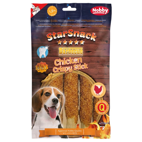 Nobby Starsnack BBQ Chicken Crispy Stick 113 g