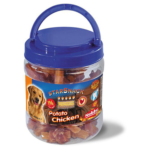 Produktbild von Nobby Starsnack Barbecue Potato Chicken - 450 g