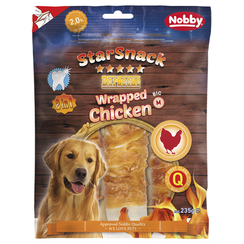 Nobby Starsnack Barbecue Wrapped Chicken Big
