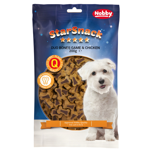 Nobby Starsnack Duo Bones Game & Chicken 200 g