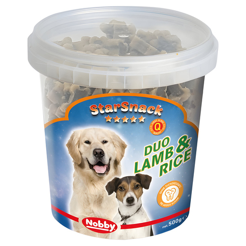 Nobby Starsnack Duo Lamb & Rice Dose 500 g