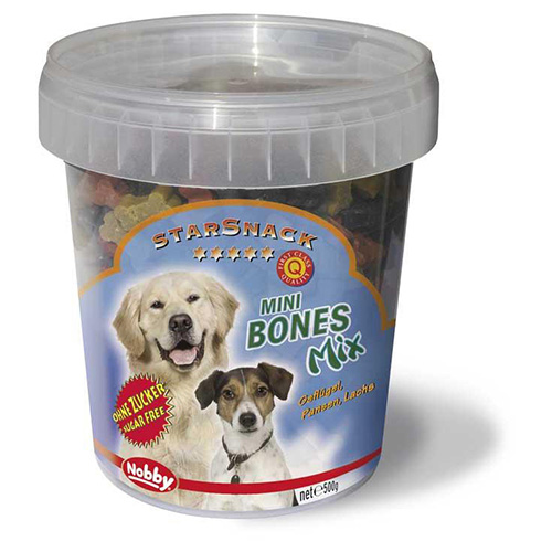 Nobby Starsnack Mini Bones Mix Dose 500 g