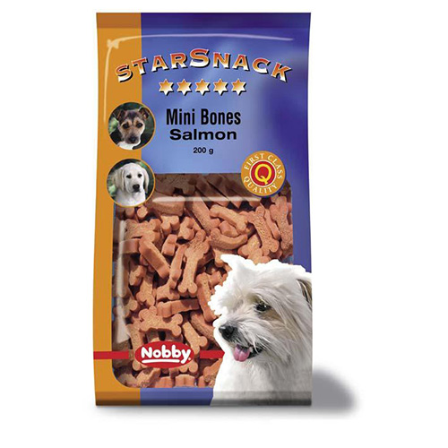 Nobby Starsnack Mini Bones Salmon 200 g