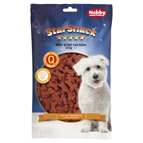 Nobby Starsnack Mini Bones Salmon 200 g