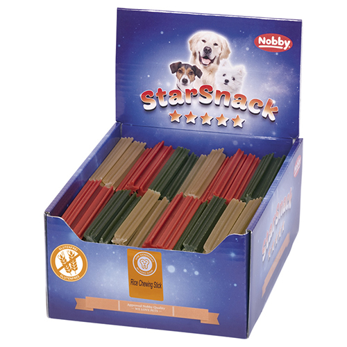 Nobby Starsnack Reis-Kaustange - 150 Stück / Sparpaket