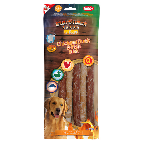 Nobby Starsnack STS Chicken & Fish Stick 200 g