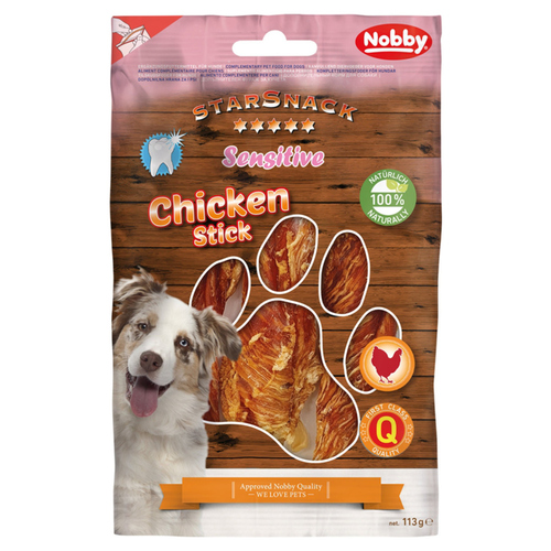 Nobby Starsnack Sensitive Chicken Stick 113 g