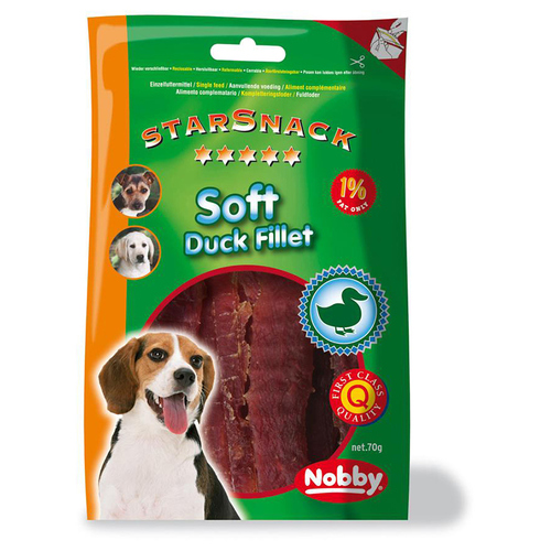Nobby Starsnack Soft Duck Fillet 70 g