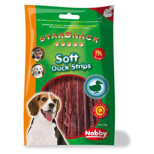 Nobby Starsnack Soft Duck Stripes 70 g
