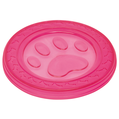 Nobby TPR Fly-Disc Paw pink