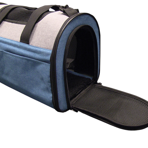 Nobby Transporttasche KALINA Für Katzen & Kleine Hunde - Blau, 44x25x27cm