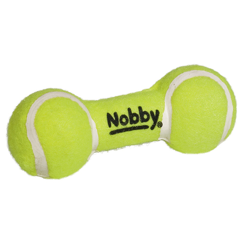 Nobby Tennis Hantel mit Squeaker