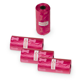 Abbildung Nobby TidyUp Kotbeutel mit Knochendruck fuchsia