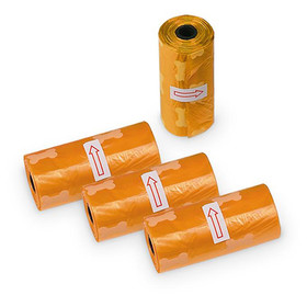 Abbildung Nobby TidyUp Kotbeutel mit Knochendruck orange