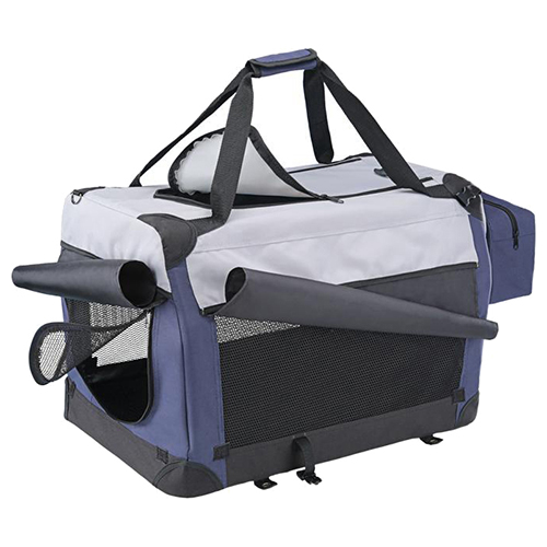 Catit Transportbox Für Katzen Klein - Flugtaugliche Katzentransportbox 48x33x28cm