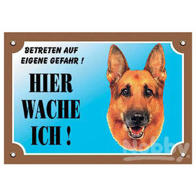 Abbildung Nobby Warntafel Deutscher Schferhund