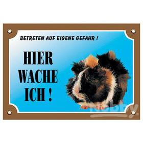 Abbildung Nobby Warntafel Meerschweinchen