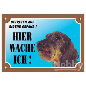 Abbildung Nobby Warntafel Rauhaar Dackel