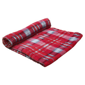 Abbildung Nobby Xmas Fleece Plaid Kareli rot