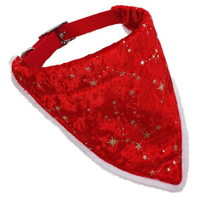 Abbildung Nobby Xmas Halsband mit Tuch rot