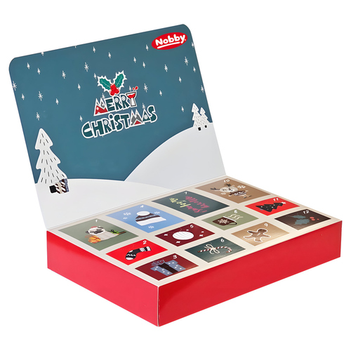 Nobby Xmas Hunde-Spielzeug Geschenkebox - 12 Stück