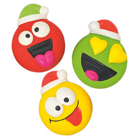 Abbildung Nobby Xmas Hundespielzeug Smiley aus Latex