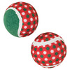 Nobby Xmas Hundespielzeug Tennisball 2er Set Abbildung 2