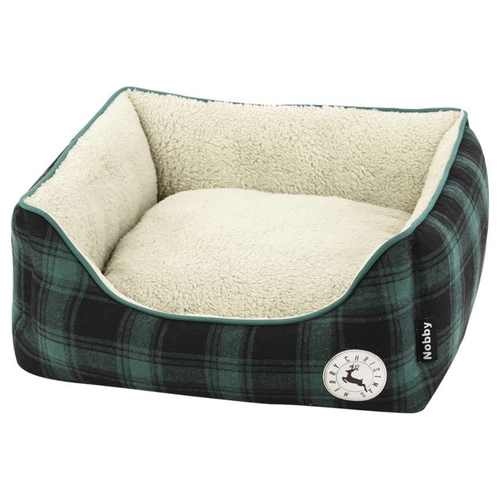 weitere Abbildung Nobby Xmas Komfort-Bett Checker grn fr Hunde