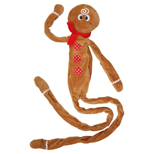 Nobby Xmas Plüsch Lebkuchenmann mit Sqeaker