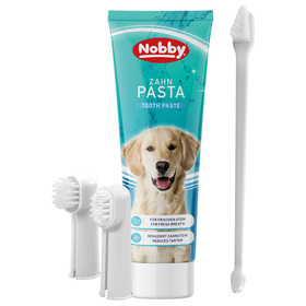 Abbildung Nobby Zahnbrstenset mit Zahnpasta 100 g