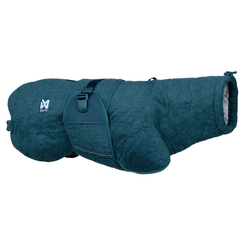 Non-stop dogwear Bademantel Drying Coat dark teal, Größe: 27