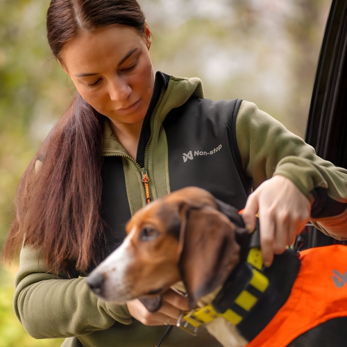 weitere Abbildung Non stop dogwear Damen Hoodie HZ W grn