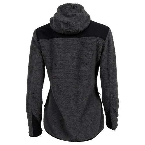 weitere Abbildung Non-stop dogwear Damen Kapuzenjacke Hoodie FZ schwarz/grau